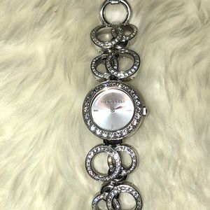 Marc ecko Crystal stainless steel watch